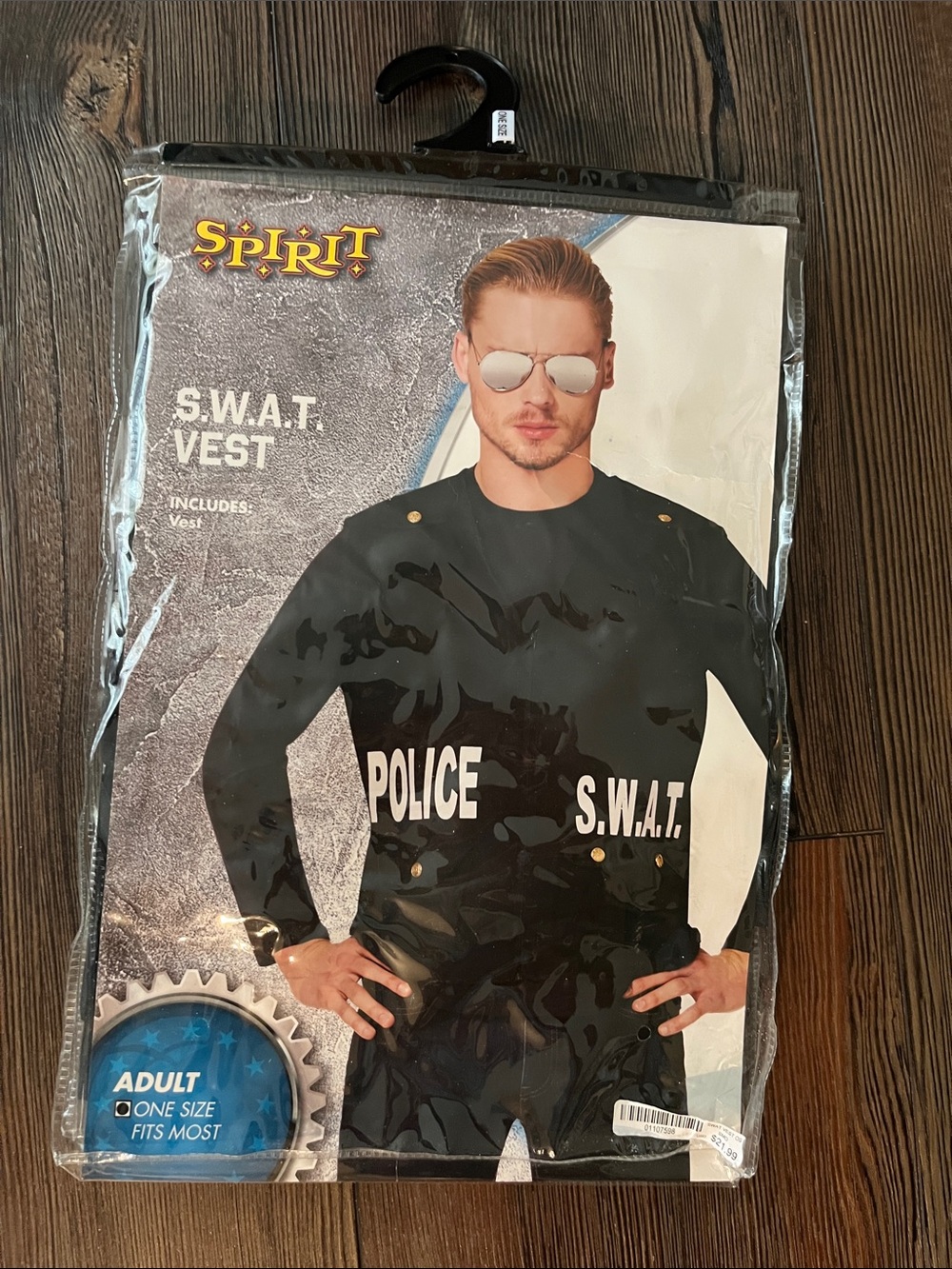 Spirit SWAT Police Vest Adult Costume